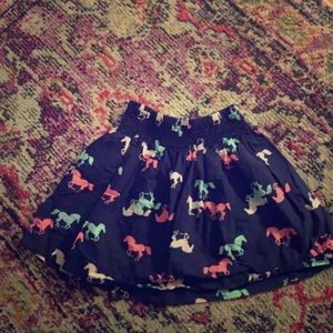 Carter’s horse skirt Sz 5T